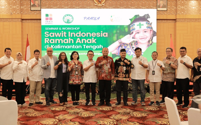 Sawit Indonesia Ramah Anak di Kalimantan Tengah